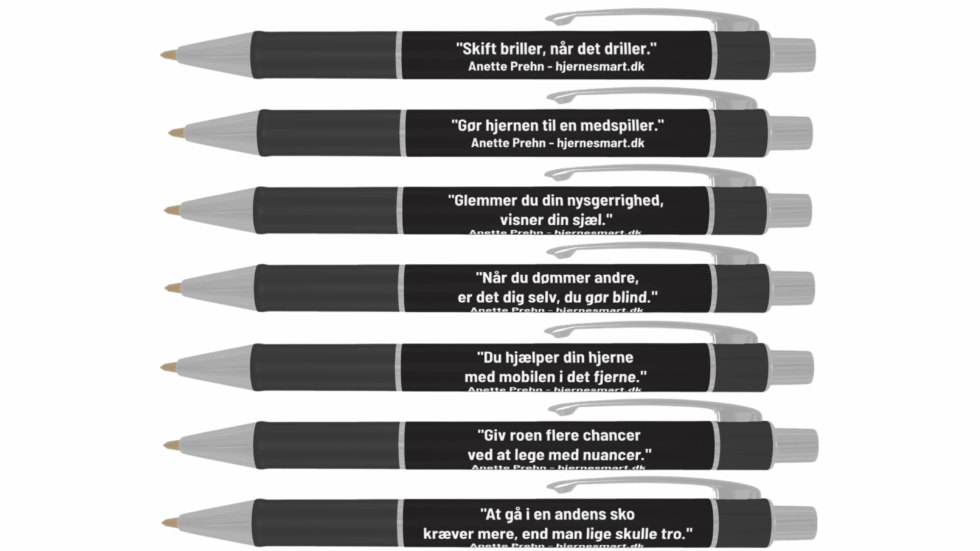Kuglepenne fra Hjernesmart