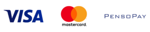Betalingsmetoder Visa, Mastercard, Pensopay